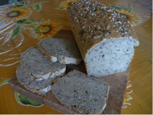 Pain aux graines sans gluten 