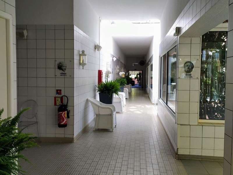 Couloir de l'Unité des soins de boue