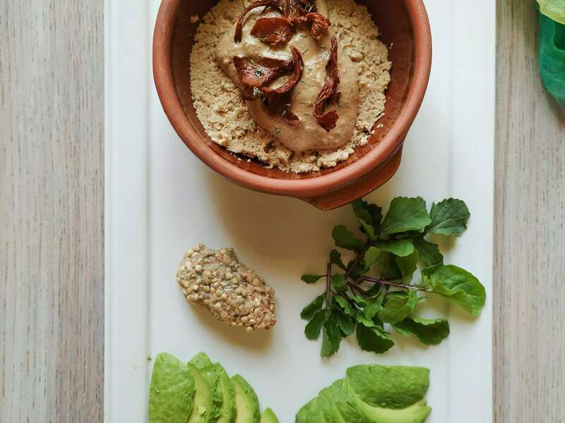 Risotto de panais aux cèpes, l'Instant cru