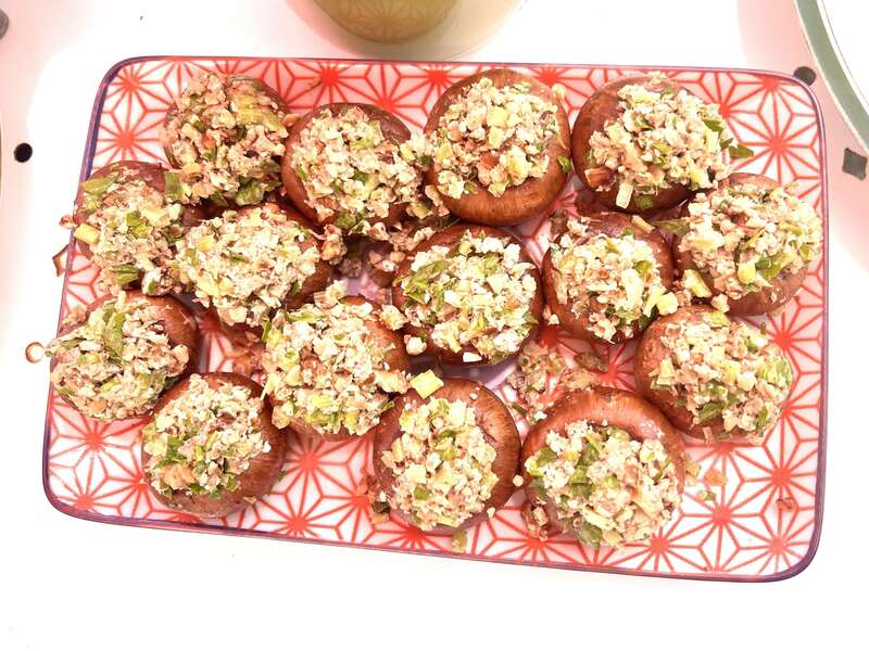 Champignons farcis