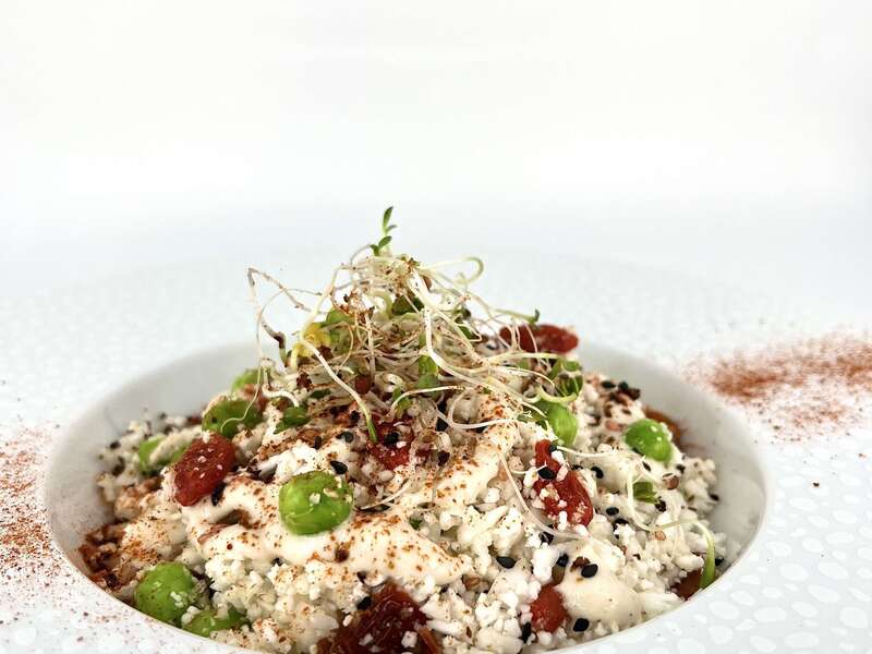 Rawsotto de chou-fleur, L'instant cru