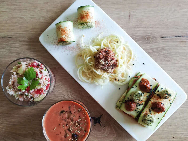 Lasagnes, cannelloni et spaghetti de courgettes