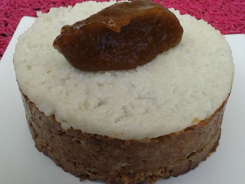 Carrot cake, glaçage coco