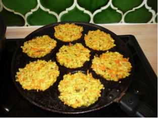 Galettes végétales de légumes