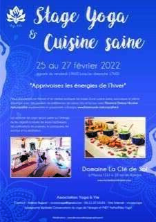 Stage Yoga et Cuisine saine