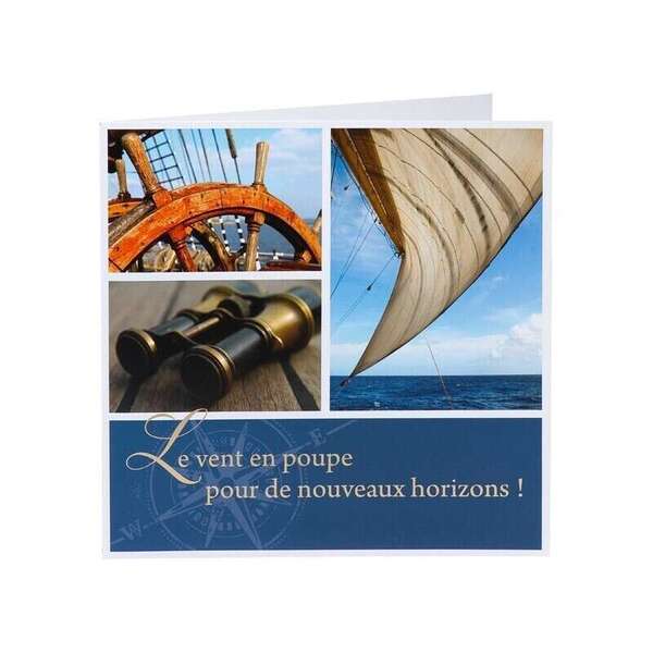 Le vent en poupe pour de nouveaux horizons ! 