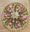 Mandala de fleurs symbolisant un accompagnement durable
