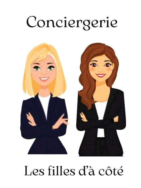 Logo Conciergerie les Filles d’à Côté