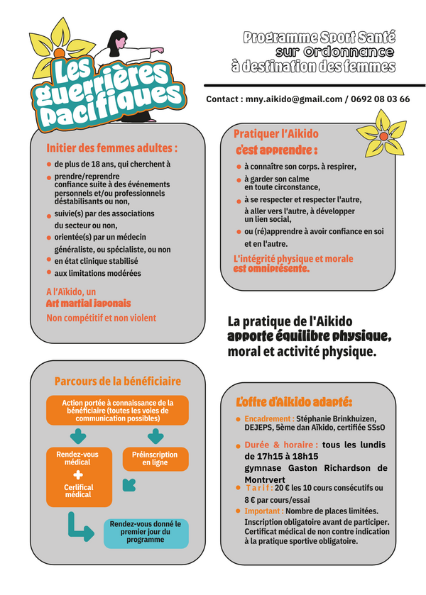 Sport sur ordonnance: « Les Guerrières Pacifiques » nouvelle session