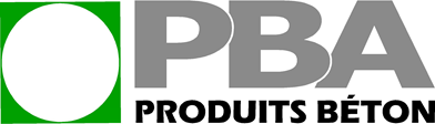 Logo P.B.A. Produits Béton
