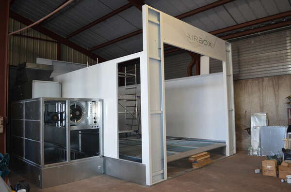 Cabine de peinture Autobox S6 à Saint-Flour