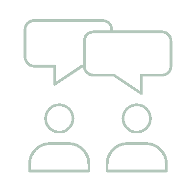 Wired outline 981 consultation hover conversation  1 