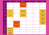 Le planning des activités (hors stages théâtre)