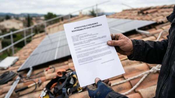 Assurance décennale installateur photovoltaïque