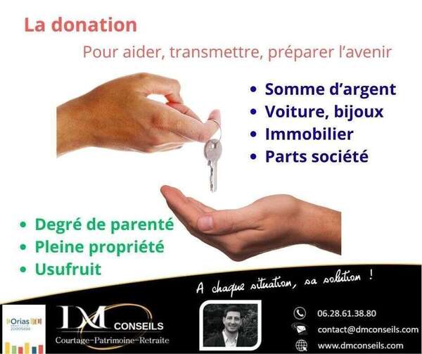 La donation : Aider, Transmettre, Préparer l’avenir