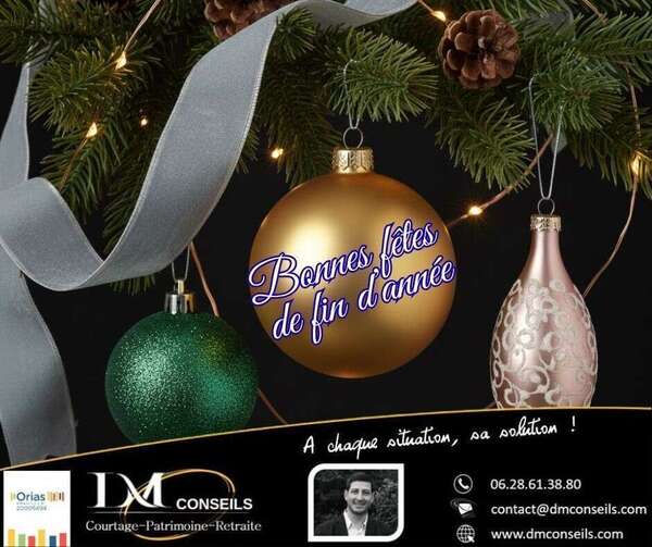 Bonnes fêtes de fin d'année !