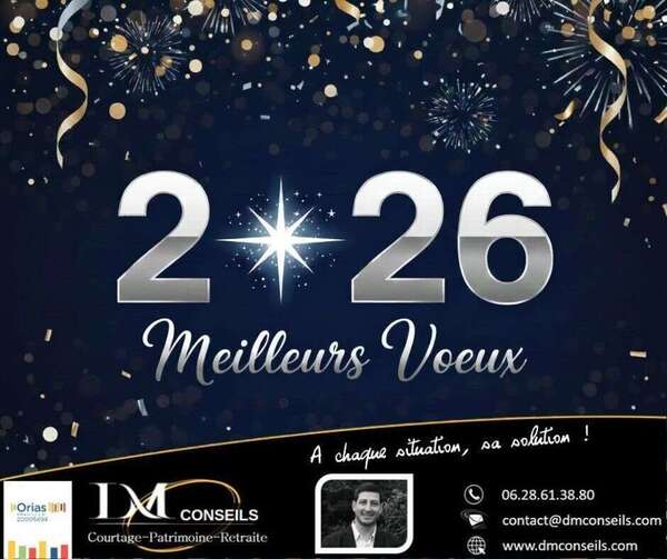 Meilleurs vœux pour 2026 !