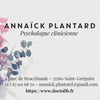 Annaick Plantard, Psychologue clinicienne à Montgermont