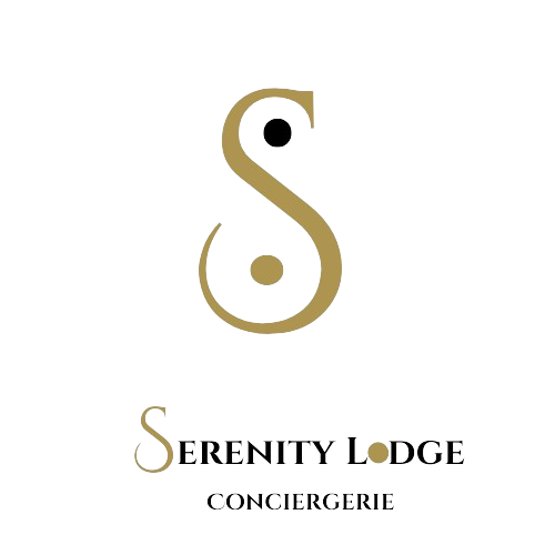 Logo Serenity Lodge Conciergerie Logo Serenity Lodge Conciergerie