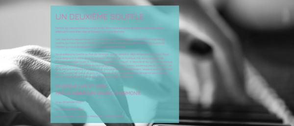 Un second souffle - Stage de Janvier 2025