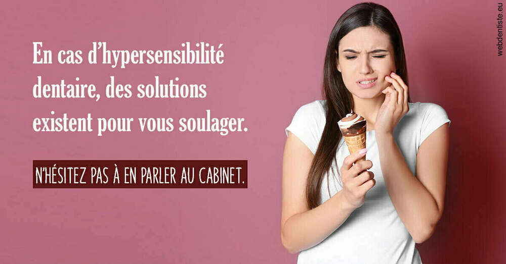 L'hypersensibilité dentaire