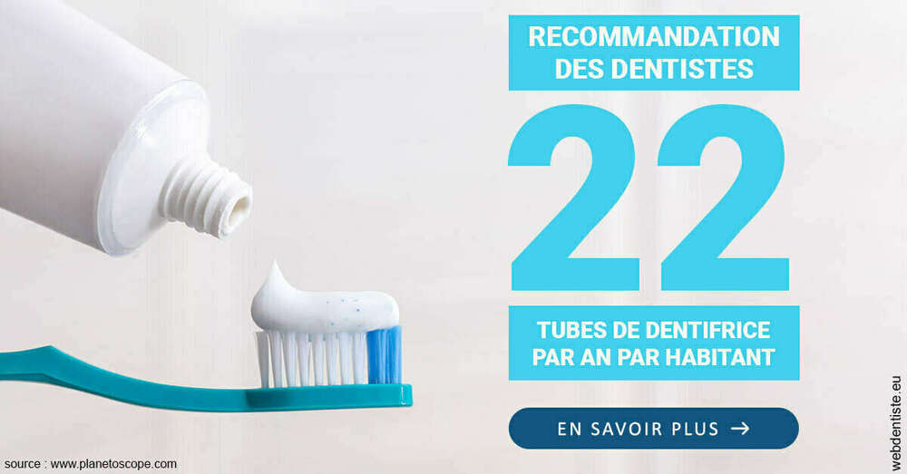 22 tubes/an