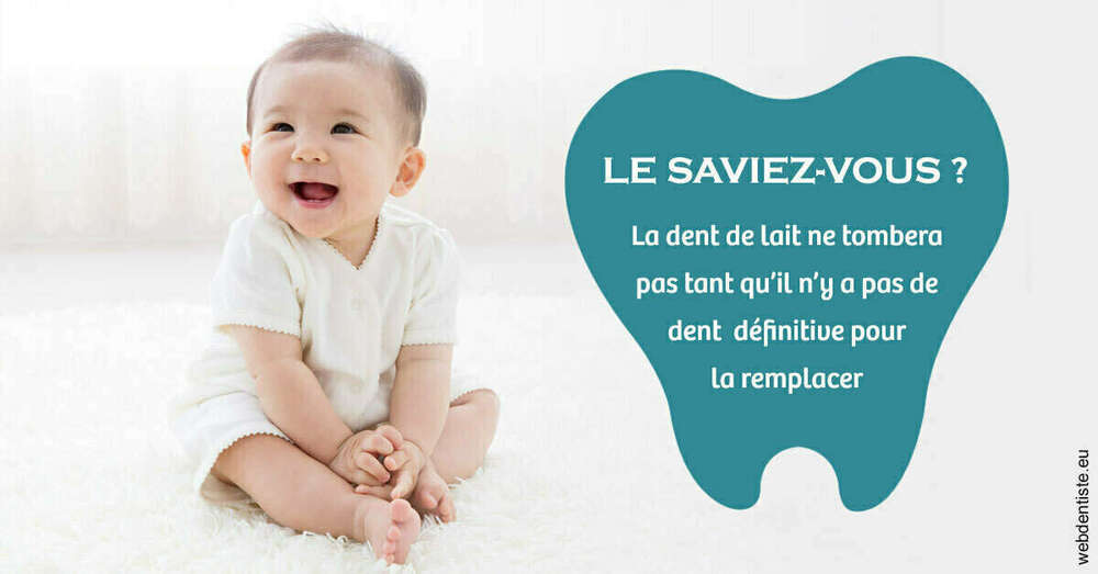 La dent de lait