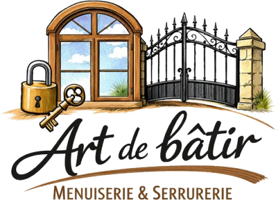 Logo ART DE BÂTIR MENUISERIE SERRURERIE