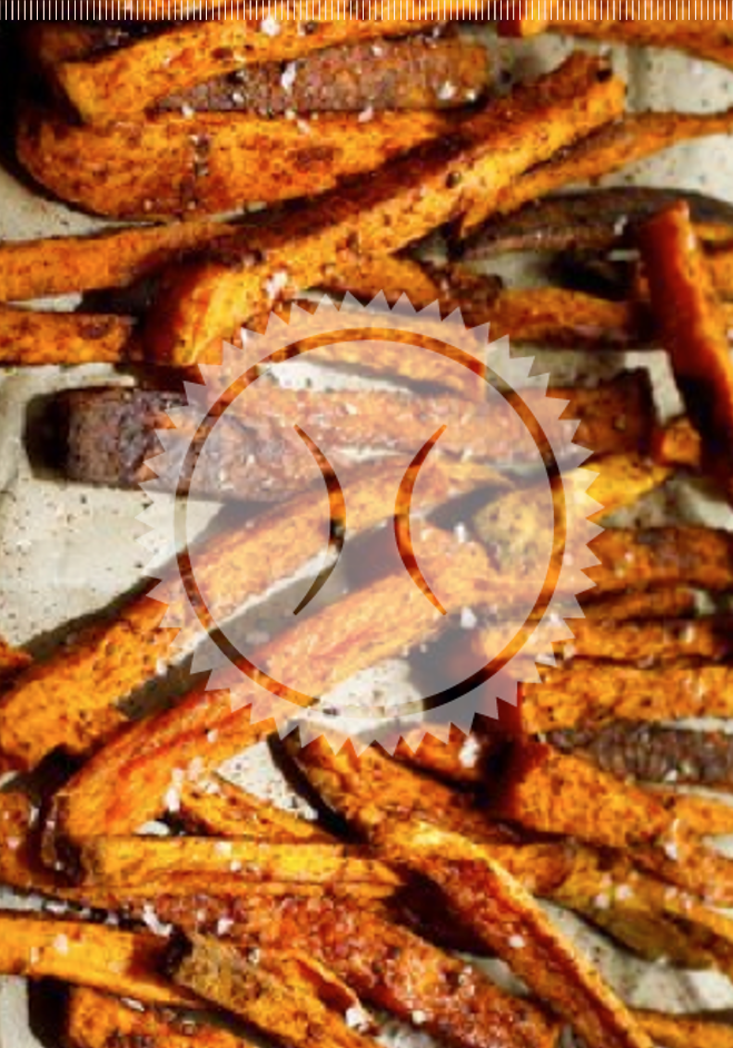 Frites patates douces