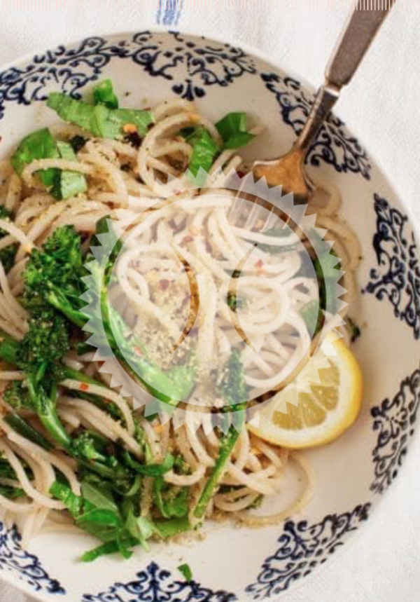 Pâtes au citron et brocolis