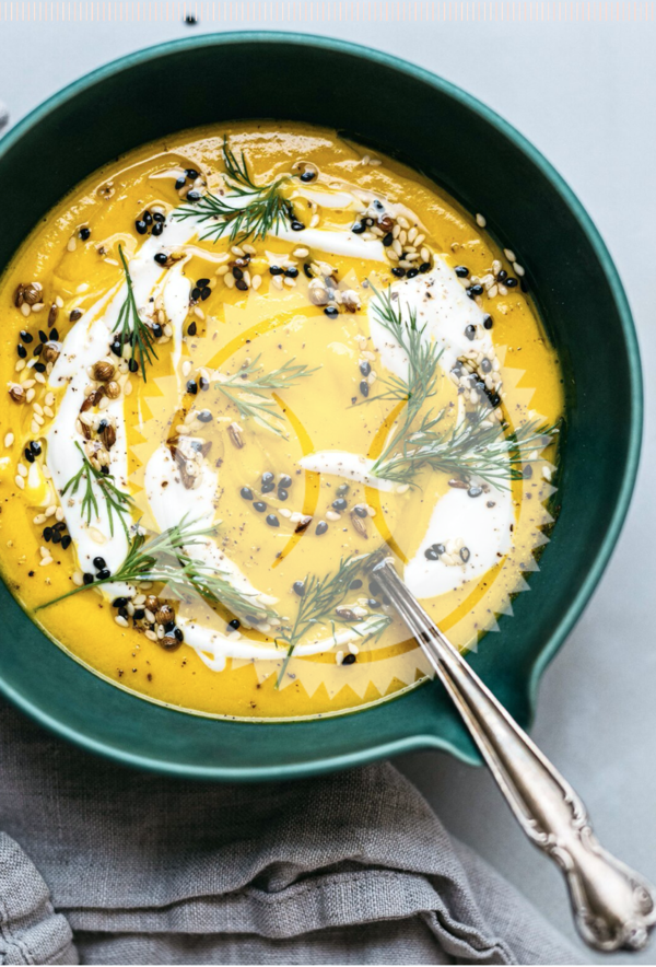 Velouté de Courge Fenouil & Lentilles Corail