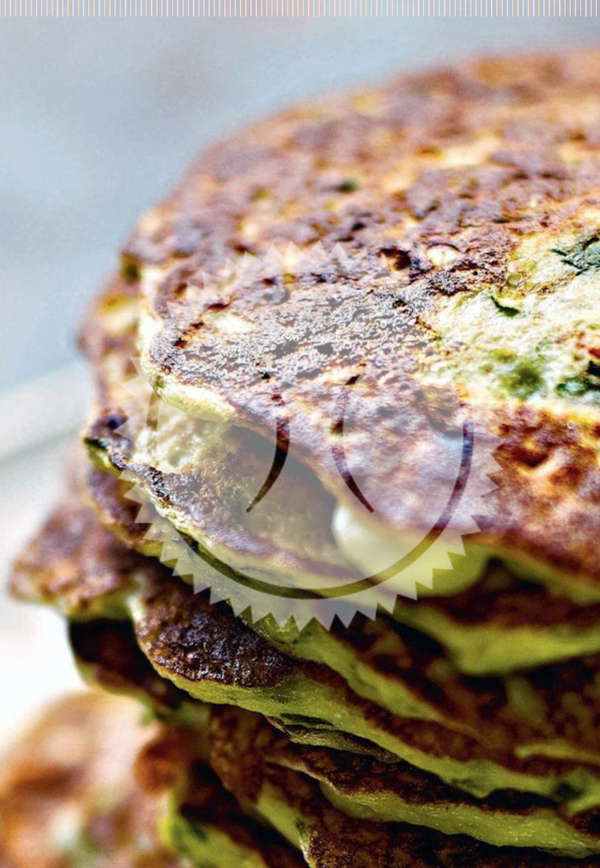Pancakes de Courgettes & Ricotta
