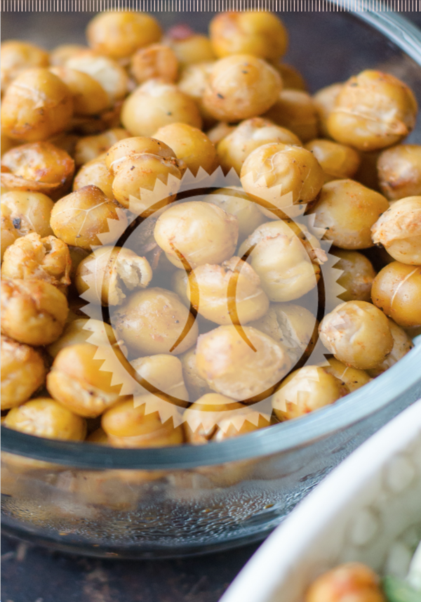 Pois chiches grillés