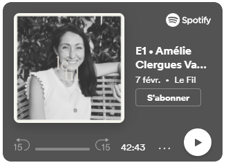Le Fil: Episode 1 - Amélie Clergue Vaurès - Etiomédecine & Fertilité