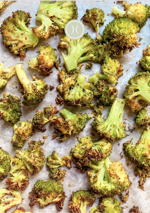 Brocolis Rôtis à l'ail