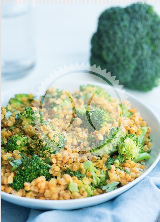 Sauté de Lentilles Corail & Brocolis