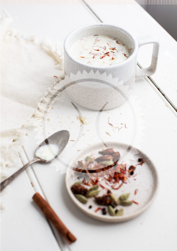 Latte Safrané