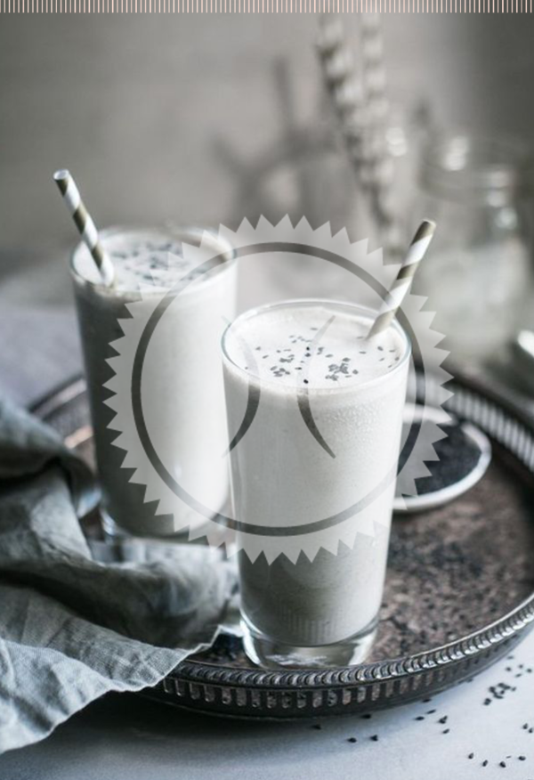 Black Latte Au Sésame Noir