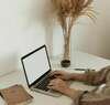 Consultation en visio sur ordinateur