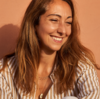 Portrait souriant d'Amélie Clergue Vaurès