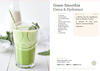 Green Smoothie Detox et Hydratant