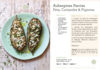 Aubergines Farcies Feta, Coriandre & Pignons