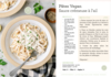 Pâtes vegan Sauce crémeuse à l'ail