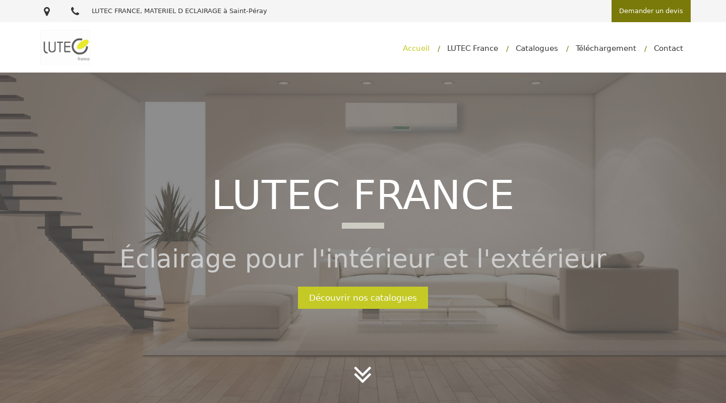 Exemple de site internet de Artisanat du BTP à Saint-Péray