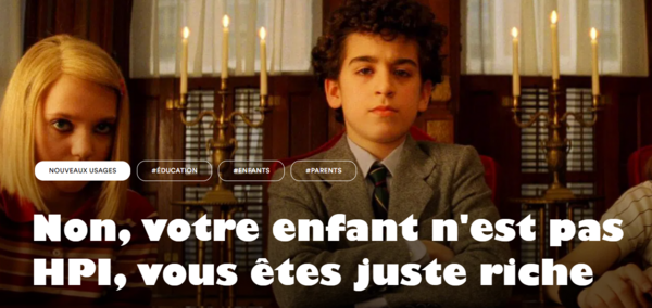 HPI - un point de vue provocateur et utile