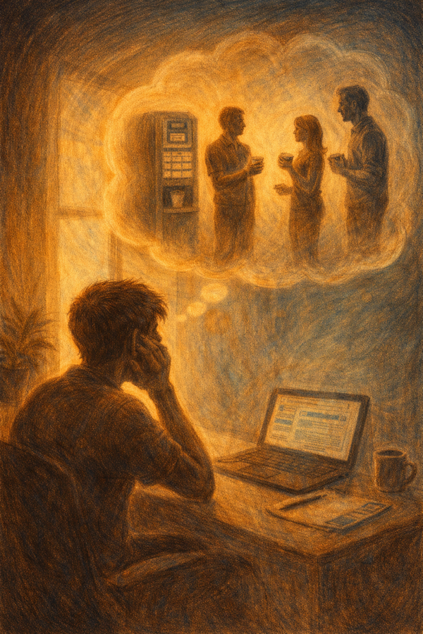 Télétravail et Dépression chez les jeunes adultes