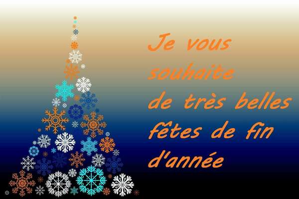 de très bonnes fêtes à tous