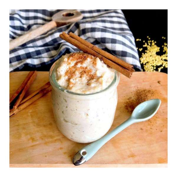 Riz au lait végétal sans sucres ajoutés 