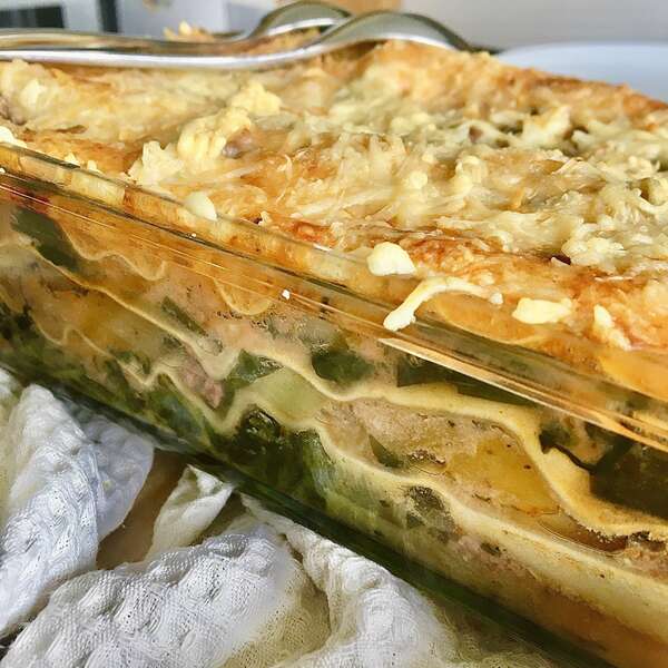 Lasagnes équilibrées à la viande et aux légumes