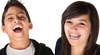 2 patients ados qui sourient
